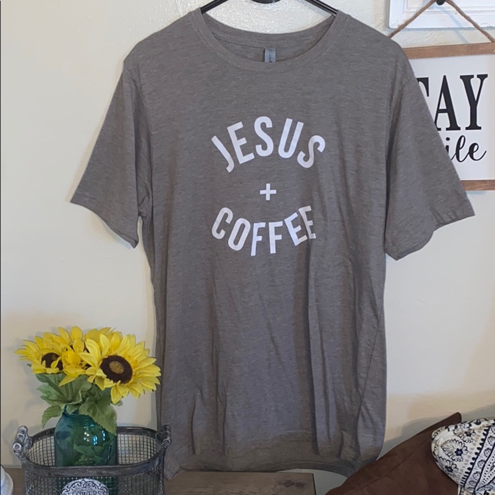 “JESUS + COFFEE” ☕️ Tee Shirt